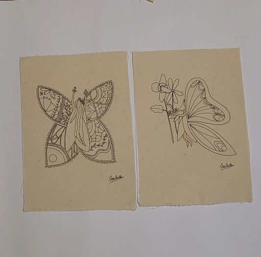 LAMINA PARA BORDAR O PINTAR DISEÑO HADA CHAMELEON