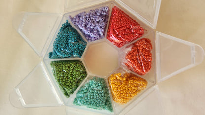 SET MOSTACILLA 7 COLORES ARCOIRIS