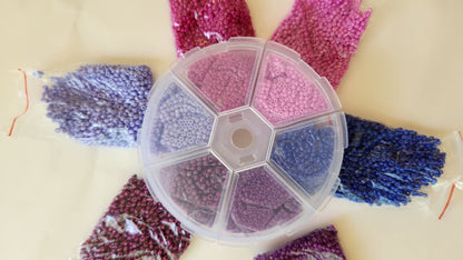 SET 6 MOSTACILLAS MAGENTA