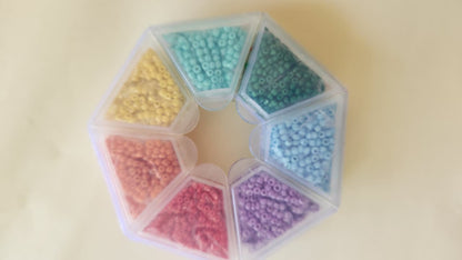 SET MOSTACILLA 7 COLORES ARCOIRIS